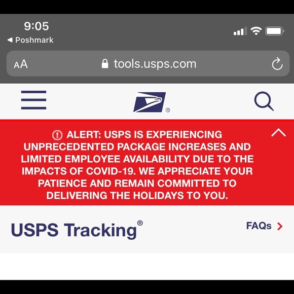 USPS shipping delayed - Picture 2 of 2